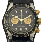 チューダー/チュードル TUDOR ブラックベイ クロノグラフ S&G 79363 SS/金メッキ 自動巻き メンズ 腕時計