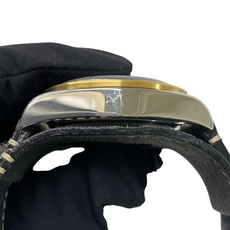チューダー/チュードル TUDOR ブラックベイ クロノグラフ S&G 79363 SS/金メッキ 自動巻き メンズ 腕時計