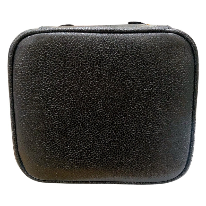 シャネル CHANEL バニティ A01998 ブラック/ゴールド金具 キャビア レディース ハンドバッグ