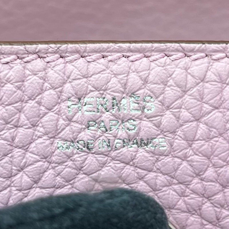 エルメス HERMES リンディ26 U刻印 モーヴシルベストル シルバー金具 トリヨンクレマンス レディース ショルダーバッグ