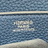 エルメス HERMES バーキン30 D刻印 ディープブルー シルバー金具 トゴ レディース ハンドバッグ