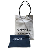 シャネル CHANEL エッセンシャルトート A46881 アイボリー・ブラック　SV金具 カーフ レディース トートバッグ