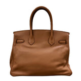 エルメス HERMES バーキン30トレザーシュ D刻印 ゴールド/SV金具 スイフト レディース ハンドバッグ