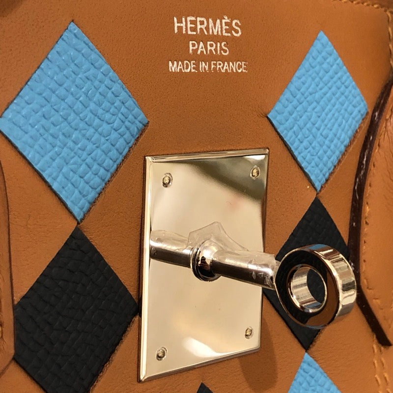 エルメス HERMES バーキン30トレザーシュ D刻印 ゴールド/SV金具 スイフト レディース ハンドバッグ