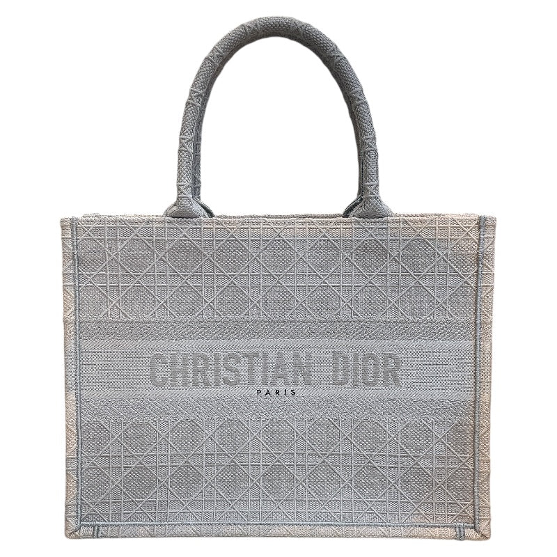 クリスチャン・ディオール Christian Dior ブックトートミディアム ジャガード レディース ハンドバッグ