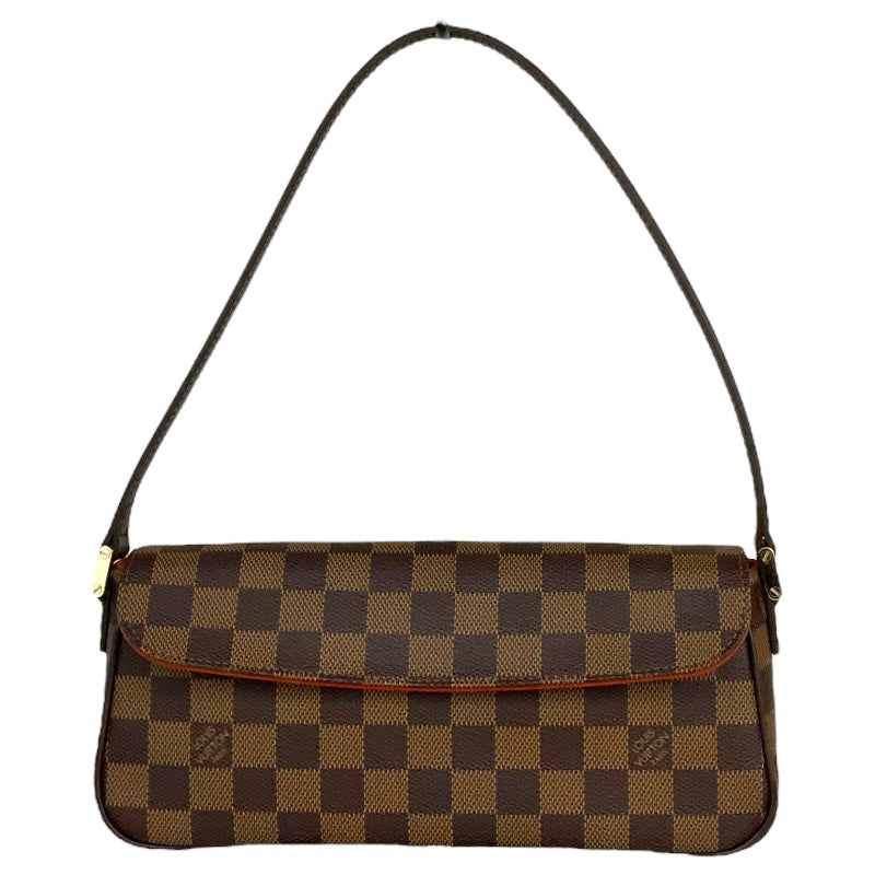 ルイ・ヴィトン LOUIS VUITTON レコレータ N51299 ブラウン/ゴールド金具 ダミエ レディース ハンドバッグ