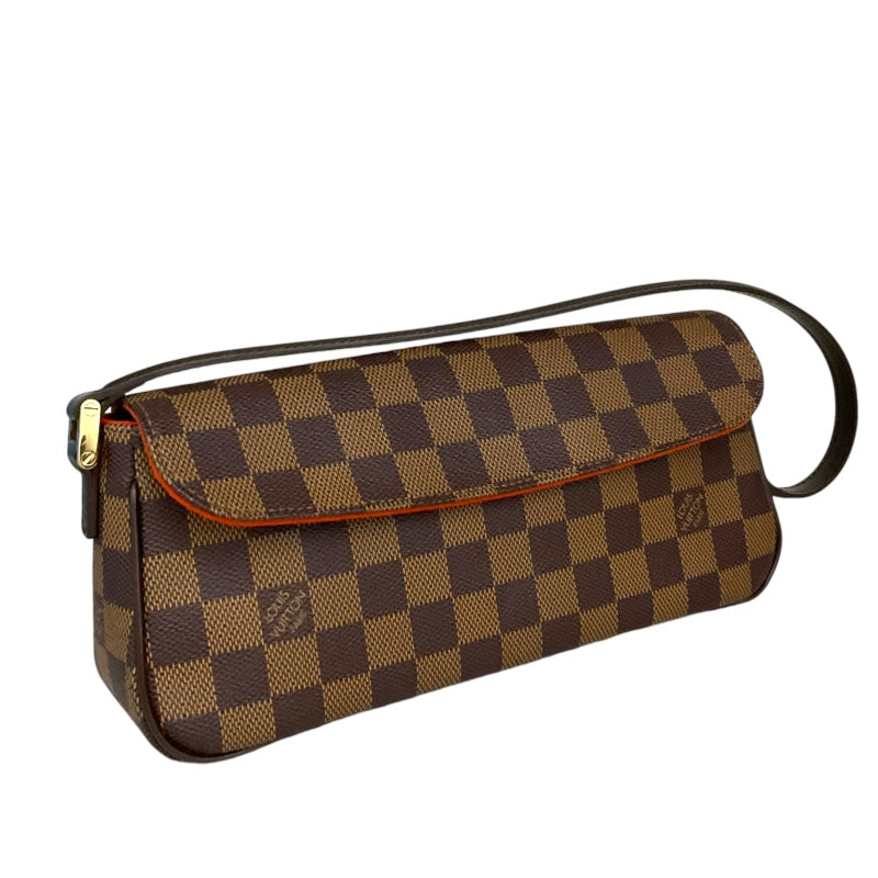 ルイ・ヴィトン LOUIS VUITTON レコレータ N51299 ブラウン/ゴールド金具 ダミエ レディース ハンドバッグ