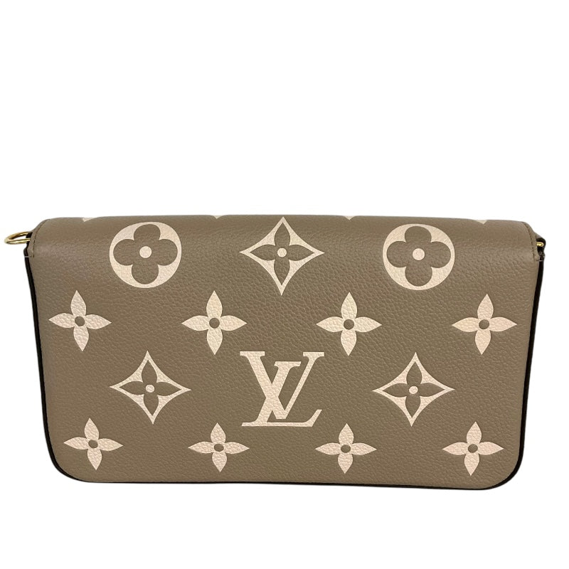 ルイ・ヴィトン LOUIS VUITTON ポシェット・フェリシー M82610 ベージュ/ゴールド金具 モノグラム レディース ショルダーバッグ