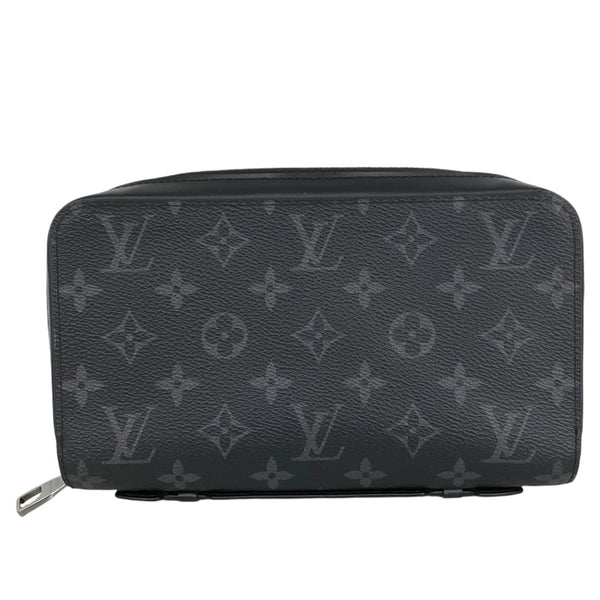 ルイ・ヴィトン LOUIS VUITTON ジッピーXL M61698 エクリプス モノグラム・エクリプス キャンバス メンズ 長財布