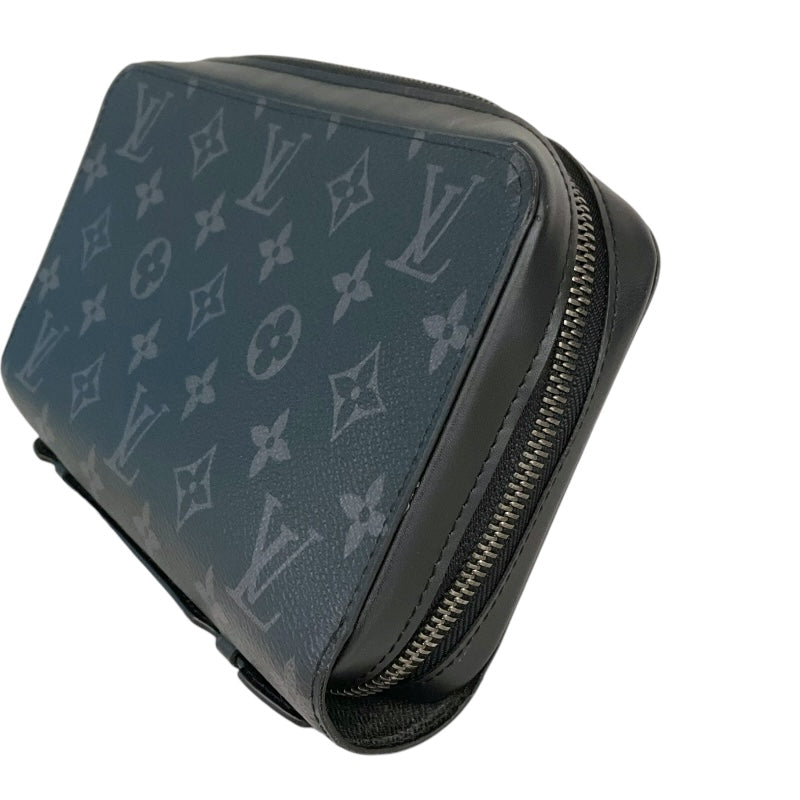 ルイ・ヴィトン LOUIS VUITTON ジッピーXL M61698 エクリプス モノグラム・エクリプス キャンバス メンズ 長財布 |  中古ブランドリユースショップ OKURA(おお蔵)