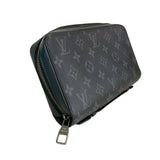 ルイ・ヴィトン LOUIS VUITTON ジッピーXL M61698 エクリプス モノグラム・エクリプス キャンバス メンズ 長財布