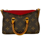 ルイ・ヴィトン LOUIS VUITTON ナノパラス M61254 ブラウン/スリーズ モノグラムキャンバス レディース ショルダーバッグ