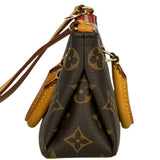 ルイ・ヴィトン LOUIS VUITTON ナノパラス M61254 ブラウン/スリーズ モノグラムキャンバス レディース ショルダーバッグ