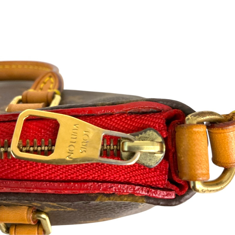 ルイヴィトン ショルダーバッグ M61254 ルイ・ヴィトン LOUIS VUITTON ナノパラス M61254 ブラウン