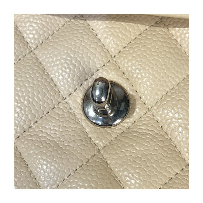 シャネル CHANEL マトラッセ25 A01112 シルバー金具 キャビアスキン レディース ショルダーバッグ