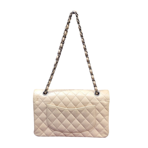 シャネル CHANEL マトラッセ25 A01112 シルバー金具 キャビアスキン レディース ショルダーバッグ