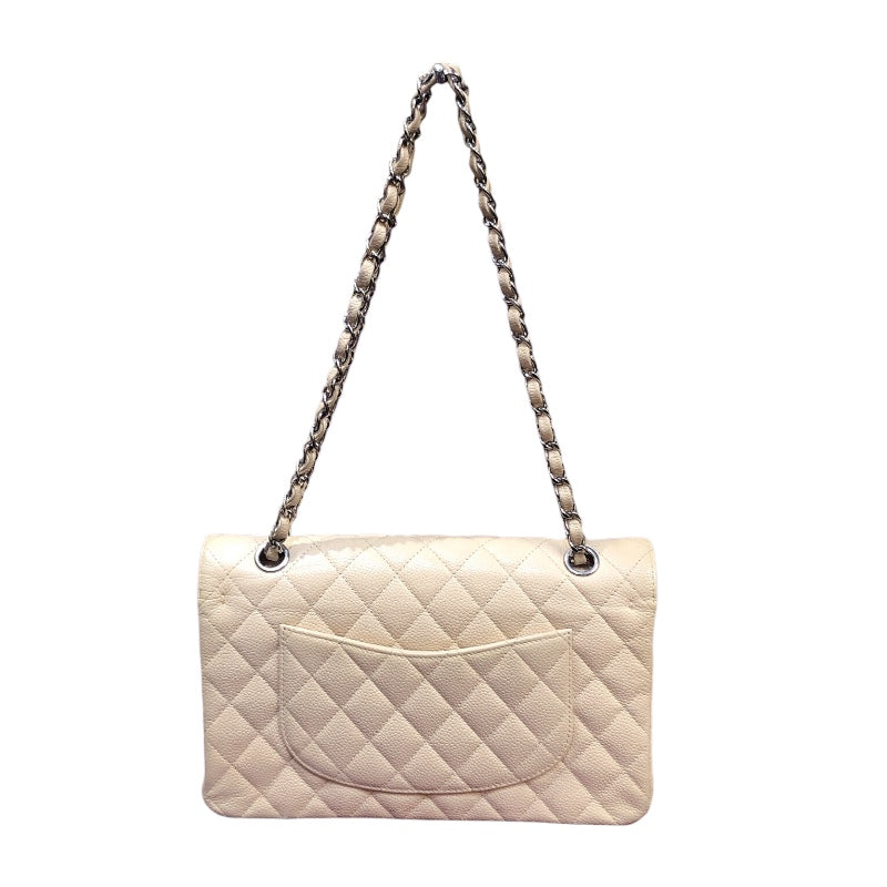 シャネル CHANEL マトラッセ25 A01112 シルバー金具 キャビアスキン レディース ショルダーバッグ