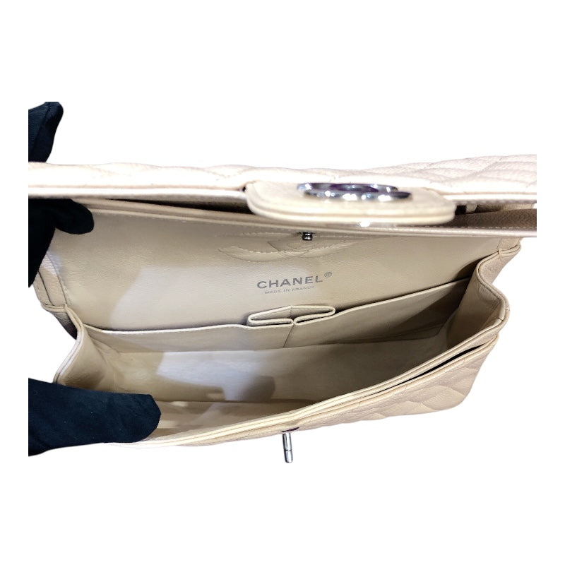 シャネル CHANEL マトラッセ25 A01112 シルバー金具 キャビアスキン レディース ショルダーバッグ