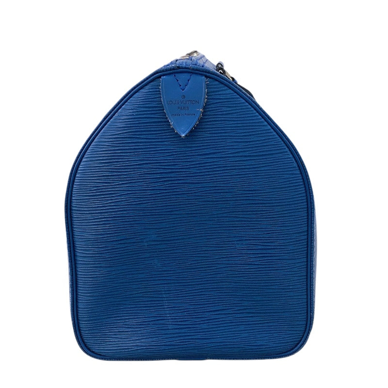 ルイ・ヴィトン LOUIS VUITTON スピーディ30 M43005 トレドブルー/ゴールド金具 エピレザー ユニセックス ボストンバッグ