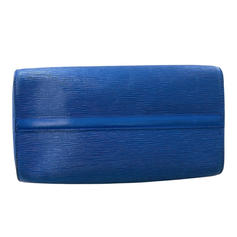 ルイ・ヴィトン LOUIS VUITTON スピーディ30 M43005 トレドブルー/ゴールド金具 エピレザー ユニセックス ボストンバッグ