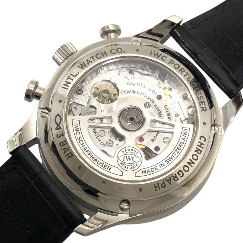 IWC 自動巻き インターナショナルウォッチカンパニー IWC ポルトキーゼ クロノ