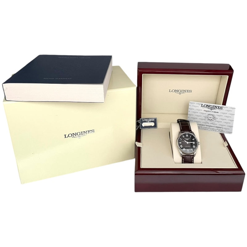 ロンジン LONGINES マスターコレクション L2.518.4.51.3 ステンレススチール メンズ 腕時計