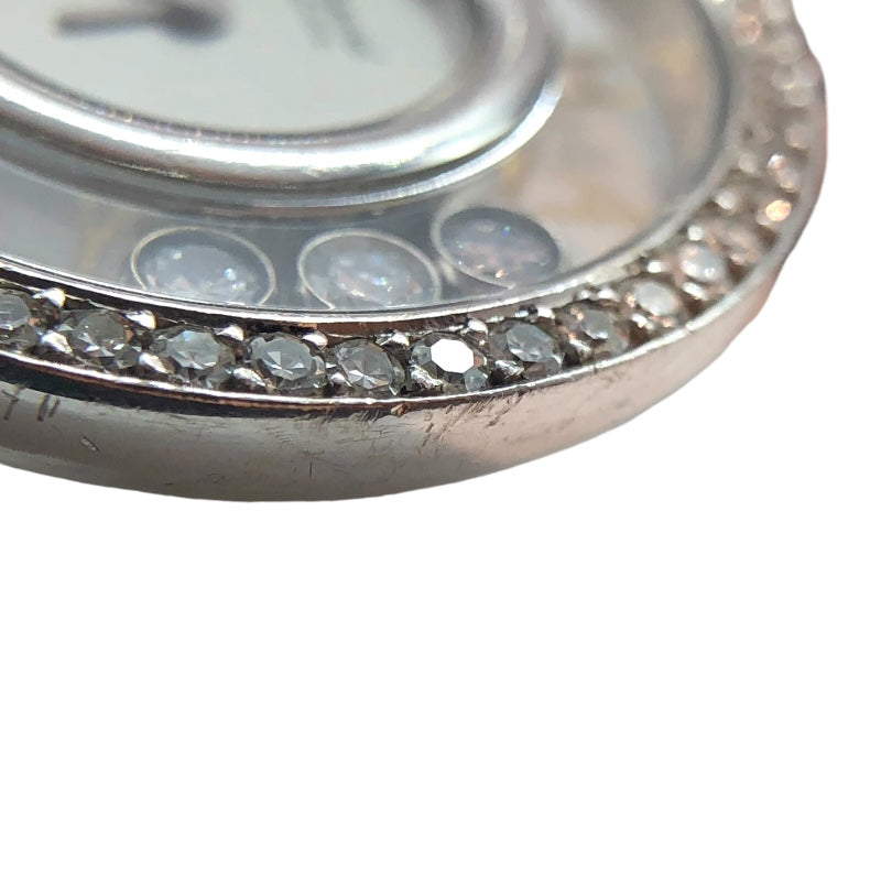ショパール Chopard ハッピーダイヤモンド 20/3926 シルバー K18ホワイトゴールド クオーツ レディース 腕時計 ショパール Chopard ハッピーダイヤモンド 20/3926 シルバー K18