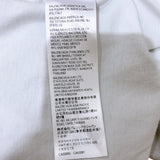 バレンシアガ BALENCIAGA クラッシュダスト加工ワッペン半袖Tシャツ 739028 グレー コットン メンズ 半袖シャツ