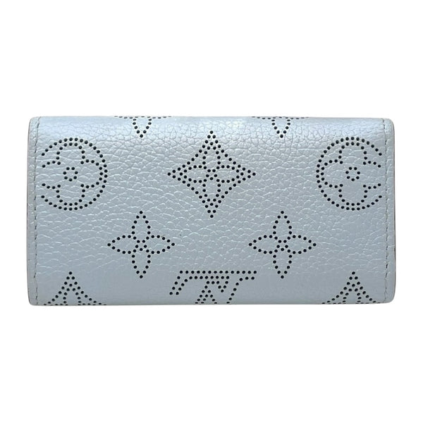 ルイ・ヴィトン LOUIS VUITTON ミュルティクレ４ M83504 ミネラルブルー マヒナレザー レディース キーケース