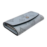 ルイ・ヴィトン LOUIS VUITTON ミュルティクレ４ M83504 ミネラルブルー マヒナレザー レディース キーケース