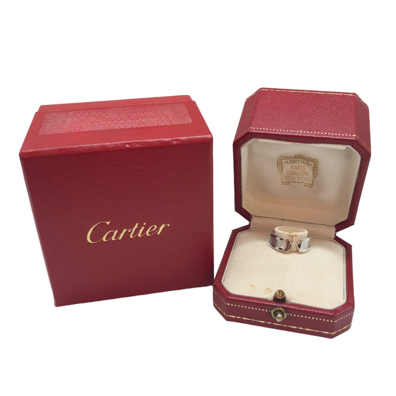 カルティエ Cartier C2リング SM K18ホワイトゴールド ジュエリー