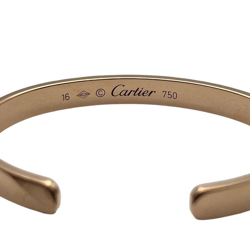 カルティエ Cartier オープンラブブレス 750PG ジュエリー