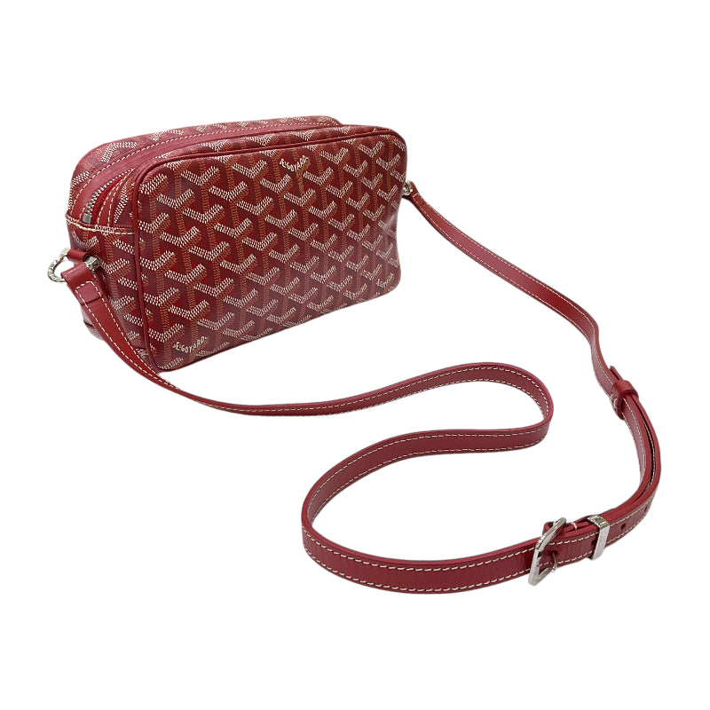 ゴヤール GOYARD カップヴェールPM レッド×ホワイト ゴヤール ディンキャンバス レディース ショルダーバッグ |  中古ブランドリユースショップ OKURA(おお蔵)