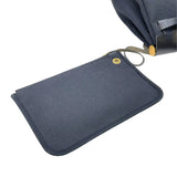 エルメス HERMES エールバッグジップPM Y刻印 ブラック ゴールド金具 トワル/レザー レディース 2wayハンドバッグ