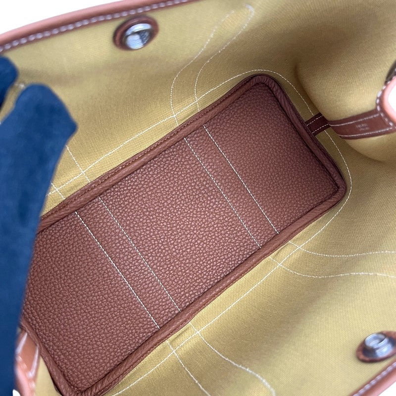 HERMES エルメス マルワリ トートバッグ 肩掛け ブラウン