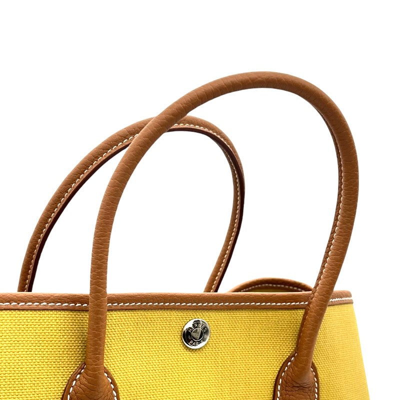 ファッションなデザイン エルメス HERMES ガーデンパーティTPM W刻印 ジンジャー バッグ