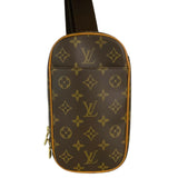 ルイ・ヴィトン LOUIS VUITTON ポシェットガンジュ M51870 ブラウン モノグラム レディース ボディバッグ