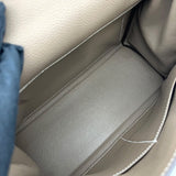 エルメス HERMES ケリー28 内縫い A刻印 エトゥープ シルバー金具 トゴ レディース ハンドバッグ