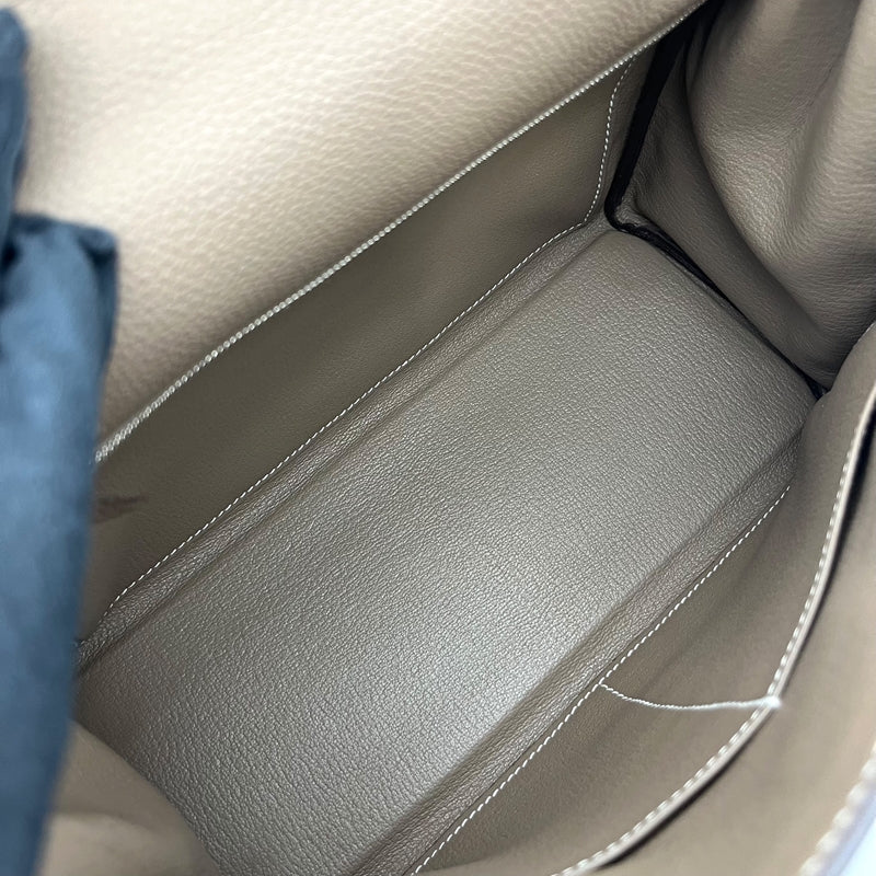 エルメス HERMES ケリー28 内縫い A刻印 エトゥープ シルバー金具 トゴ レディース ハンドバッグ