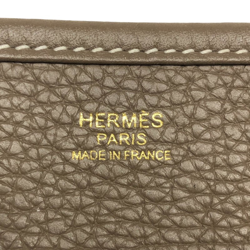 エルメス HERMES エヴリン3 PM B刻 エトゥープ ゴールド金具 トリヨン レディース ショルダーバッグ