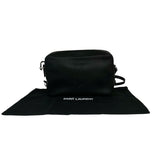 サンローラン SAINT LAURENT カメラバッグ 470299 ブラック/シルバー金具 レザー レディース ショルダーバッグ