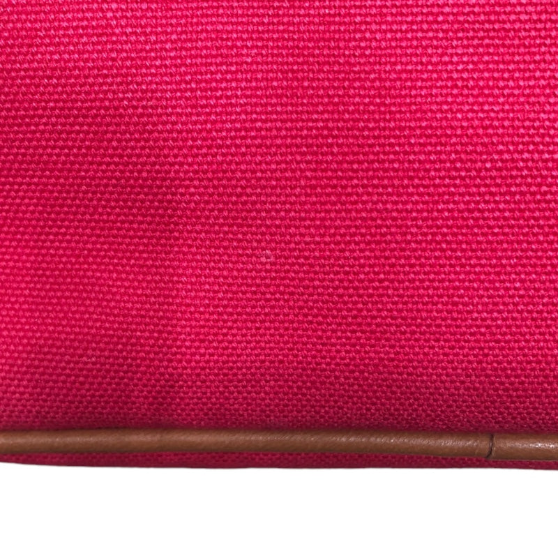 エルメス HERMES ボリードポーチミニ ホットピンク トワル