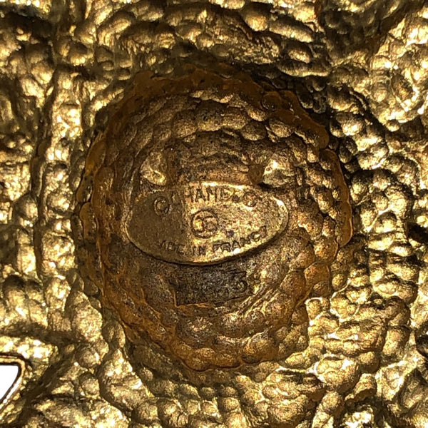 シャネル CHANEL ライオンサンヘッドブローチ ゴールド メタル ユニセックス ブローチ