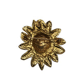 シャネル CHANEL ライオンサンヘッドブローチ ゴールド メタル ユニセックス ブローチ