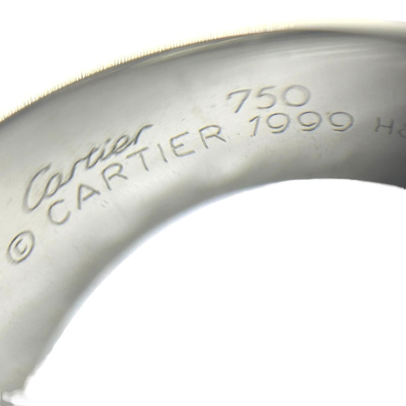 カルティエ Cartier メティセソバージュリング ＃50 750WG ダイヤモンド ジュエリー