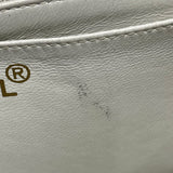 シャネル CHANEL 親子バッグ A04193 ホワイト　GD金具 キャビアスキン レディース ハンドバッグ