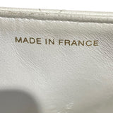 シャネル CHANEL 親子バッグ A04193 ホワイト　GD金具 キャビアスキン レディース ハンドバッグ