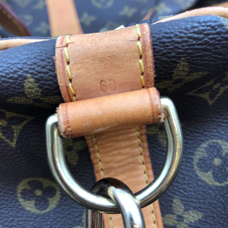 ルイ・ヴィトン LOUIS VUITTON キーポル・バンドリエール60 M41412 ブラウン モノグラムキャンバス ユニセックス ハンドバッグ