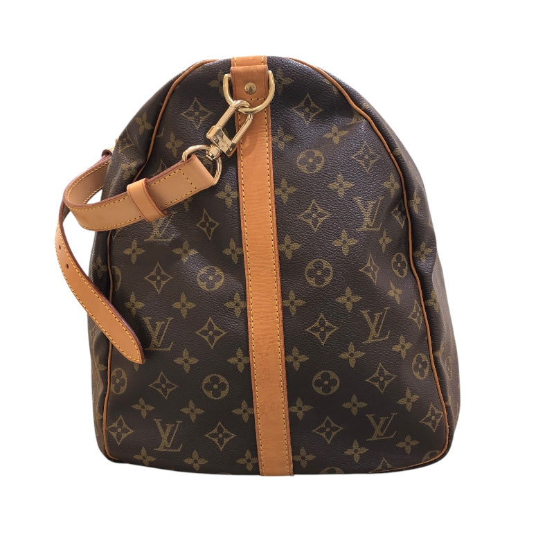 ルイ・ヴィトン LOUIS VUITTON キーポル・バンドリエール60 M41412 ブラウン モノグラムキャンバス ユニセックス ハンドバッグ