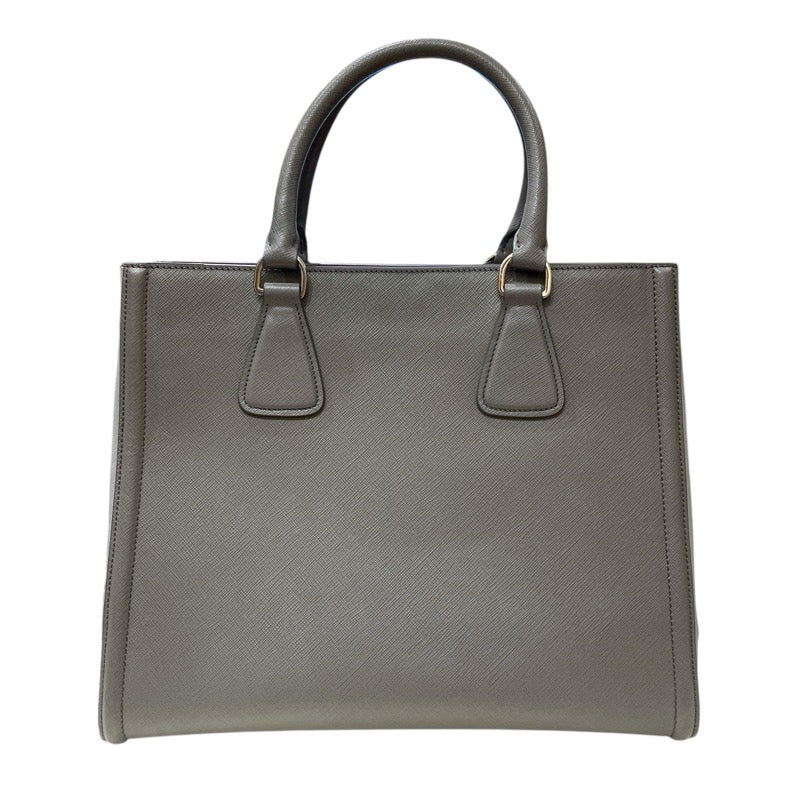 プラダ PRADA ガレリア 2wayバッグ サフィアーノ グレー レディース トートバッグ
